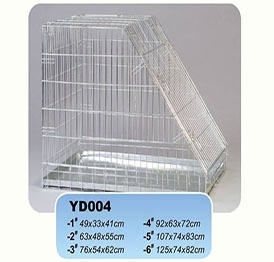 YD004 zinc dog cage 
