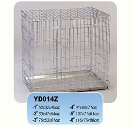 YD014Z zinc wire dog cage