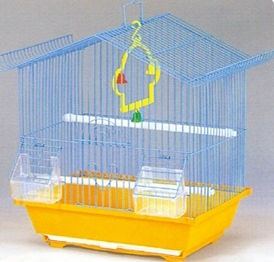 YA008-2 Blue Metal Bird House 