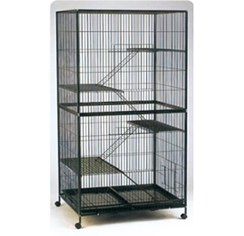 YB091-2  two layer rabbit cage