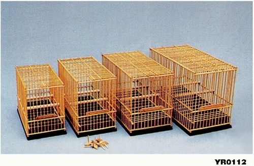 YR0112 Bamboo Bird Cage Wholesale