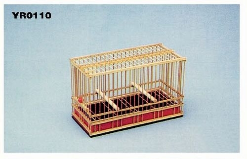 YR0110 bamboo/wood bird cage
