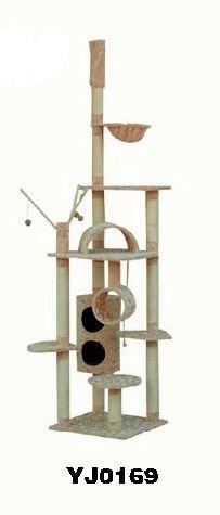 YJ0169 Hight Cat Tree Deluxe wholesale cat furniture