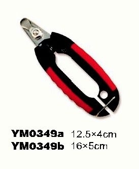 YM0349a-Professional cheap pet dog nail clipper grooming scissors
