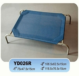 YDO26R Pet Bed Upscale Metal Frame Dog Bed With Mattress Iron