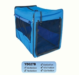 YD027B high quality carrying fabric soft dog cage wholesale
