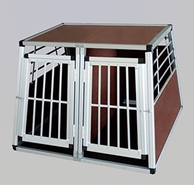 YD024CD foldable aluminum dog cage