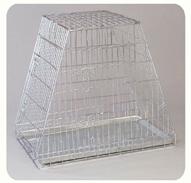YD053  zinc coated foldable wire dog cage pet crate 