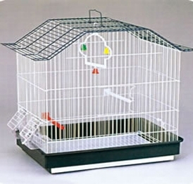 YA198 Metal chrome bird cage