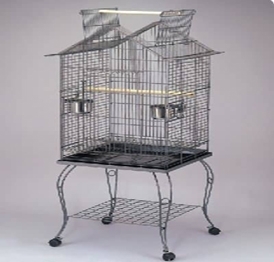 YA141-2 wire bird cages with stand