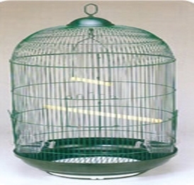 YA104 dark green wire metal bird cage