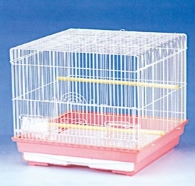 YA038-1 white metal decorative bird cages