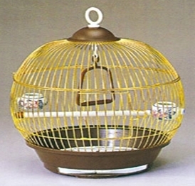 YA031-1 Metal Wire Parrot Decorative House Birds Cage