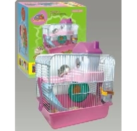 YB072-1 square shaped wire pet house 