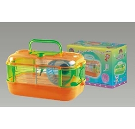 YB067 Newest super luxury castle style hamster carrier
