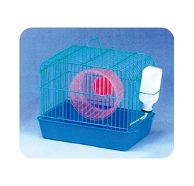 YB056 convenient wrought iron hamster cage