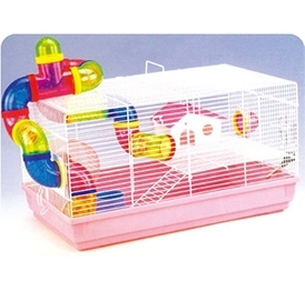 YB063-2 luxury wire hamster cage