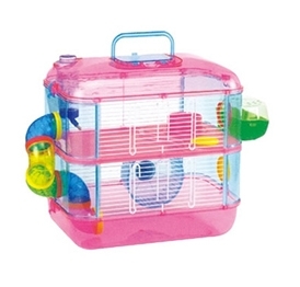 YB075-1 pink hamster cage