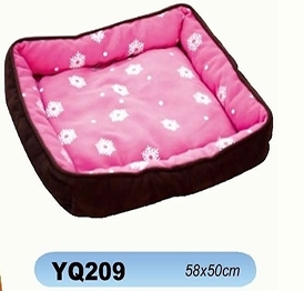 YQ209 Soft Fabric Classic Design Dog Bed