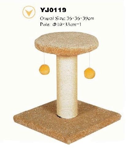 YJ0119  Cat Toy Cat Tree Furniture/cat tree scratcher products