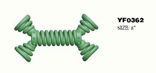 YF0362 rubber squeaky for dog toy