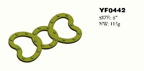 YF0442  arrivel natural rubber pet toys