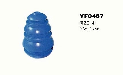 YF0487 soft rubber dog toy