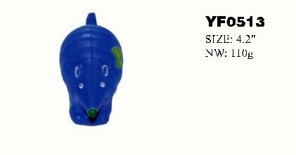 YF0513 rubber toy for pet playing