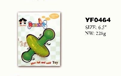 YF0464 Hot Sale Rubber Dog Toy/Pet Toy