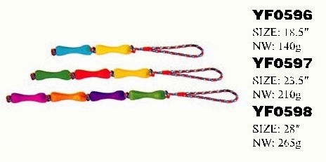 YF0596-YF0598 dog chewing rope & rubber toy