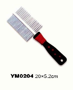 YM0204 Pet Zoom Grooming Brush