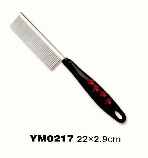 YM0217 Popular use single sided dog grooming comb  