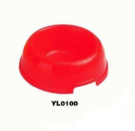 YL0100 2015 NEW ARRIVALS Colorful Pet Dog Plastic Food Bowl