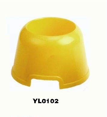 YL0102  Plastic Pet Bowl Melamine Dog Bowl