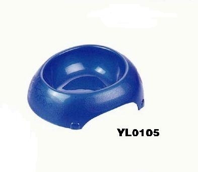 YL0105 New 2015 Pet Product Pet Star Shape Plastic Bowl Dog Food Bowl