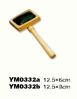 YM0332a-Plastic Pet Dog Cat Fur Hair Grooming Brush