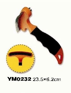 YM0232 pet brush/grooming product/rake comb