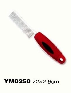 YM0250 2014 new design metal pet comb for pets
