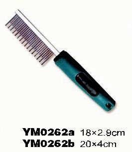 YM0262a-Pet grooming brush dog metal hair combs
