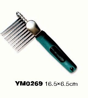 YM0269  Durable Pet Pin Grooming Comb with CE/ISO