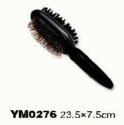 YM0276 Soft Plastic Handle Pet Comb Dog Brush