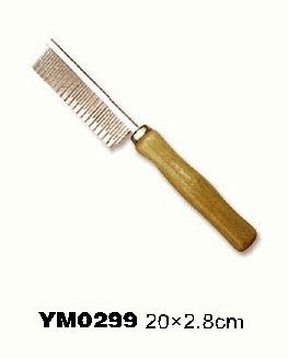 YM0299 Plating comb pet brush