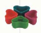 YC028 colorful plastic dog bowl 