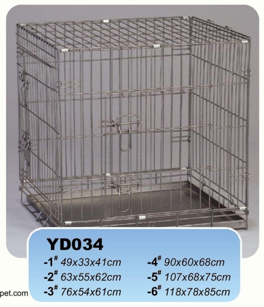 YD034 different size wire dog cage